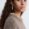 Jersey de mezcla de mohair