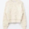 Jersey de punto con pelo