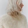 Jersey de punto con pelo