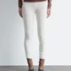 Leggings de punto calado