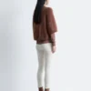 Leggings de punto calado