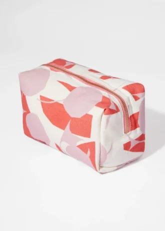 Mediodía rosa Neceser de belleza Canvas