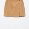 Minifalda de ante
