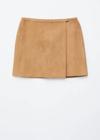 Minifalda de ante