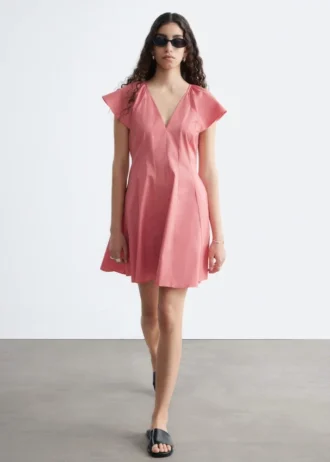 Minivestido acampanado