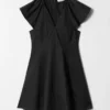 Minivestido acampanado