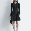 Minivestido con peplum