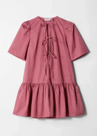 Minivestido con peplum