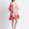 Minivestido con volantes