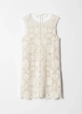 Minivestido de ganchillo