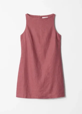 Minivestido de lino