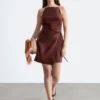 Minivestido de lino