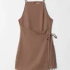 Minivestido de lino