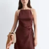 Minivestido de lino