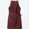 Minivestido de lino