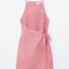 Minivestido de lino
