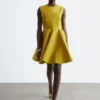 Minivestido plisado