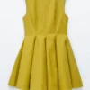Minivestido plisado