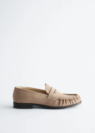 Mocasines de cuero