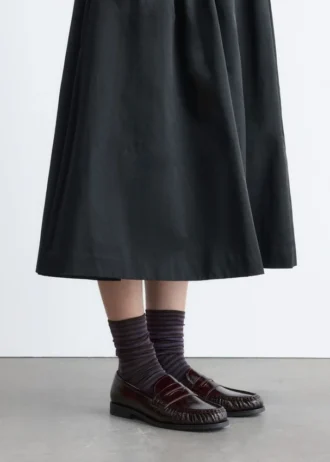Mocasines de cuero