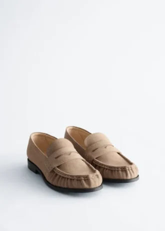 Mocasines de cuero