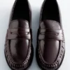 Mocasines de cuero