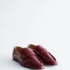 Mocasines de piel con puntera cuadrada