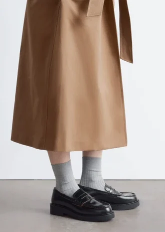 Mocasines de piel gruesa