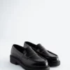 Mocasines de piel gruesa
