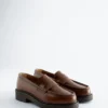 Mocasines de piel gruesa