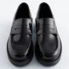 Mocasines de piel gruesa