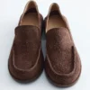 Mocasines de tacón blando