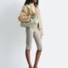 Pantalones capri ajustados