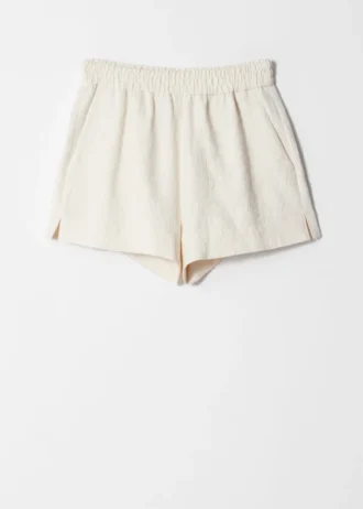 Pantalones cortos de jacquard sin cremallera