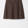 Pantalones cortos de lino