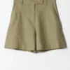 Pantalones cortos de lino