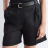 Pantalones cortos de lino a medida
