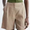 Pantalones cortos de lino a medida