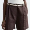 Pantalones cortos de lino a medida