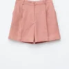 Pantalones cortos de lino a medida