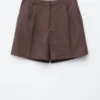 Pantalones cortos de lino a medida