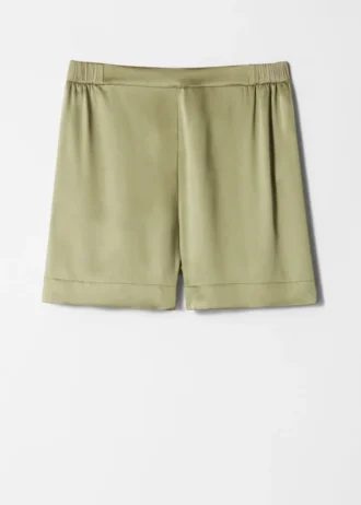 Pantalones cortos de satén