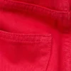 Pantalones cortos vaqueros de cintura alta