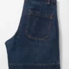 Pantalones cortos vaqueros de cintura alta