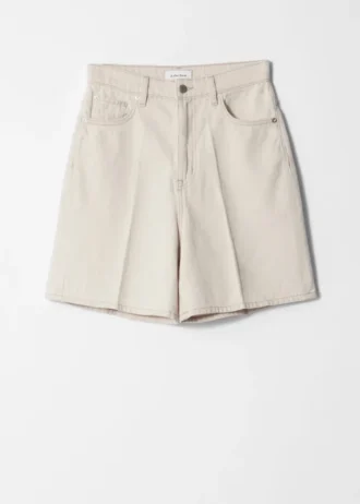 Pantalones cortos vaqueros de pierna ancha