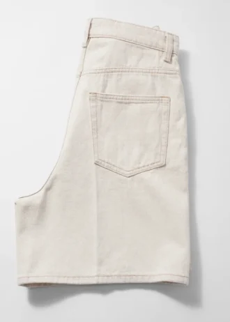 Pantalones cortos vaqueros de pierna ancha