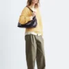 Pantalones de algodón con pliegues