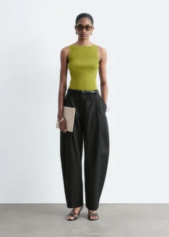 Pantalones de pierna ancha