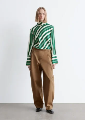 Pantalones de pierna ancha