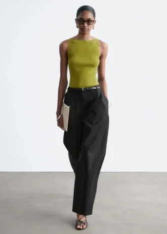 Pantalones de pierna ancha